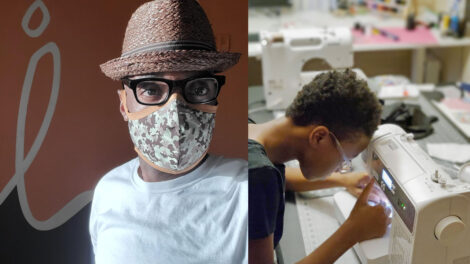 furniture designer masking protective masks